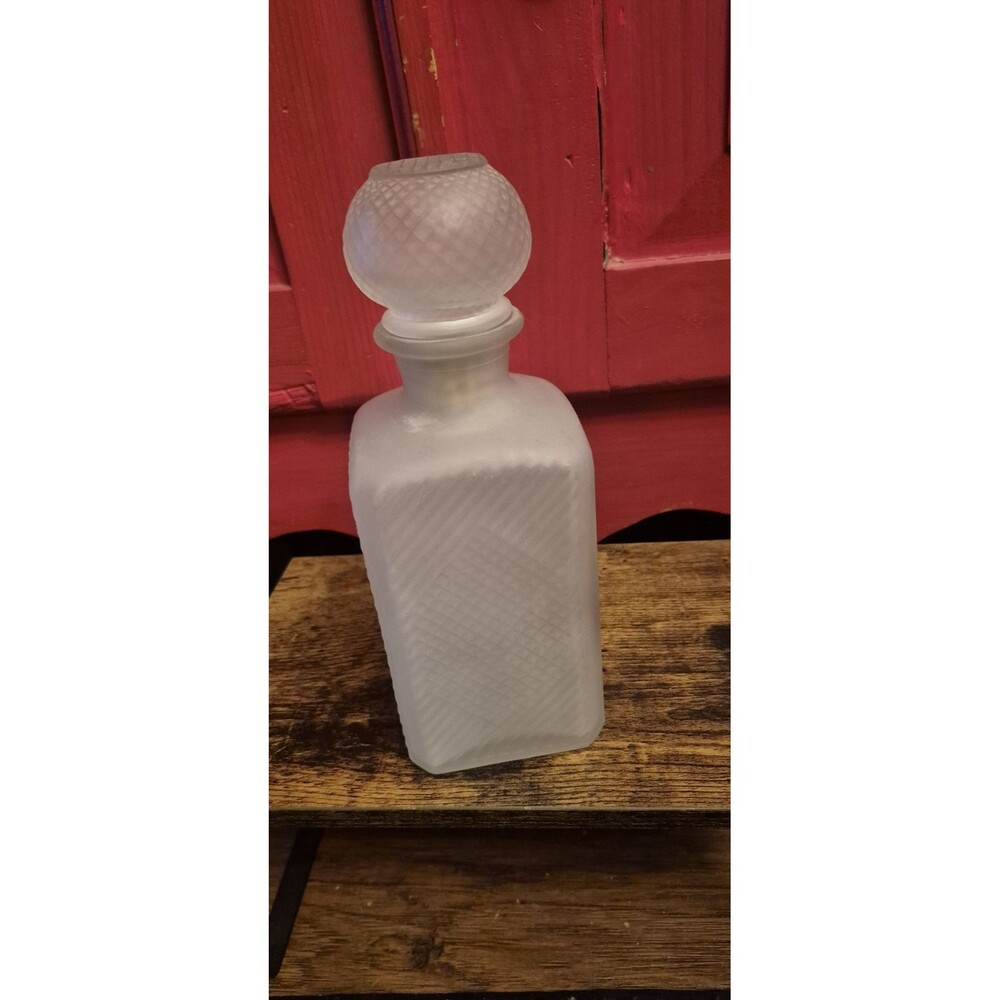 VTG 1950s Gay Fad Studio Frosted Glass Gin Decanter Can Can Girl Stopper EUC MCM - Picture 4 of 7